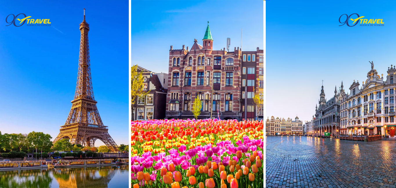 Paris , Amsterdam , Bruxelles 